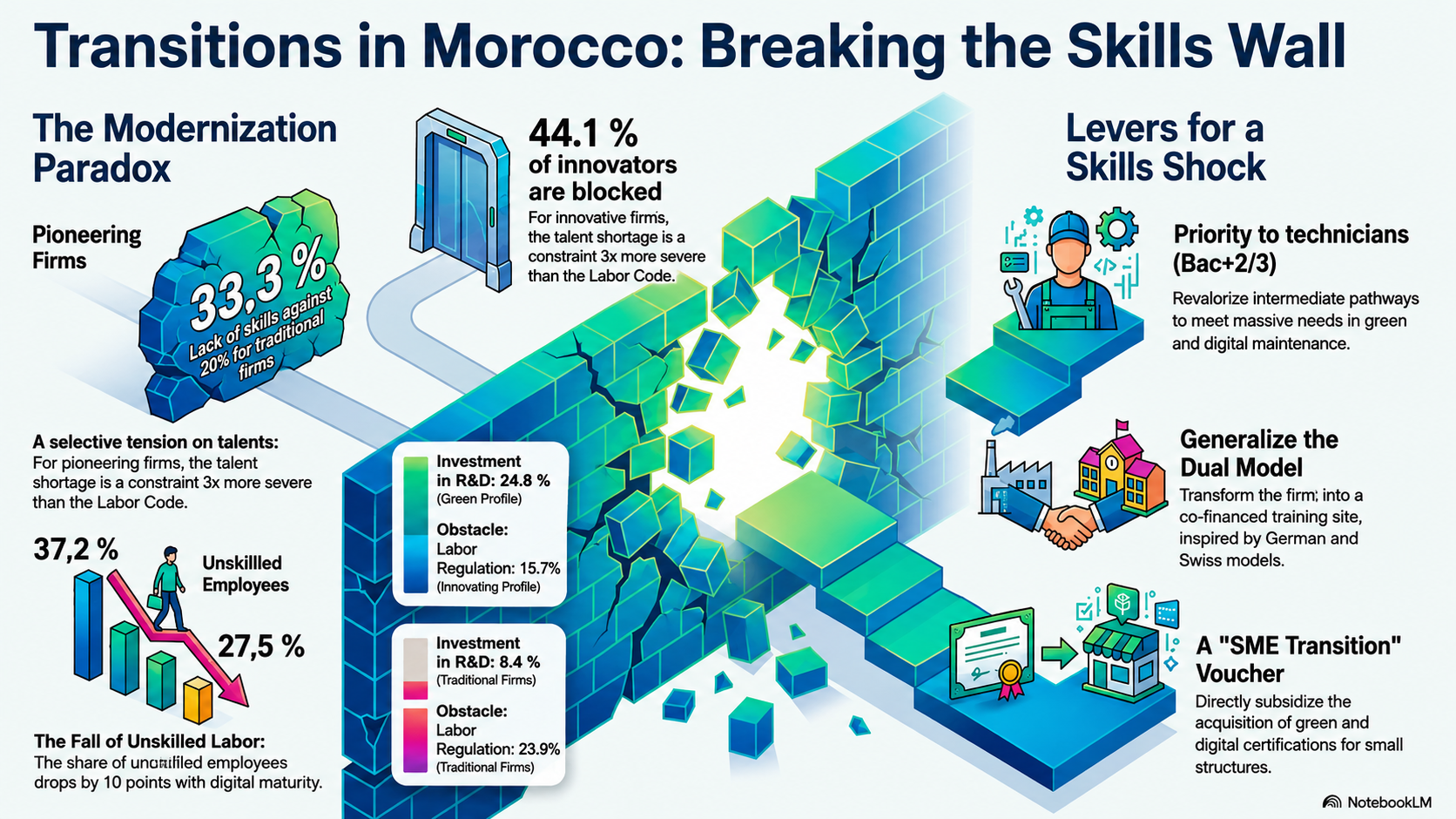 Transitions in Morocco: Breaking the Skills Wall